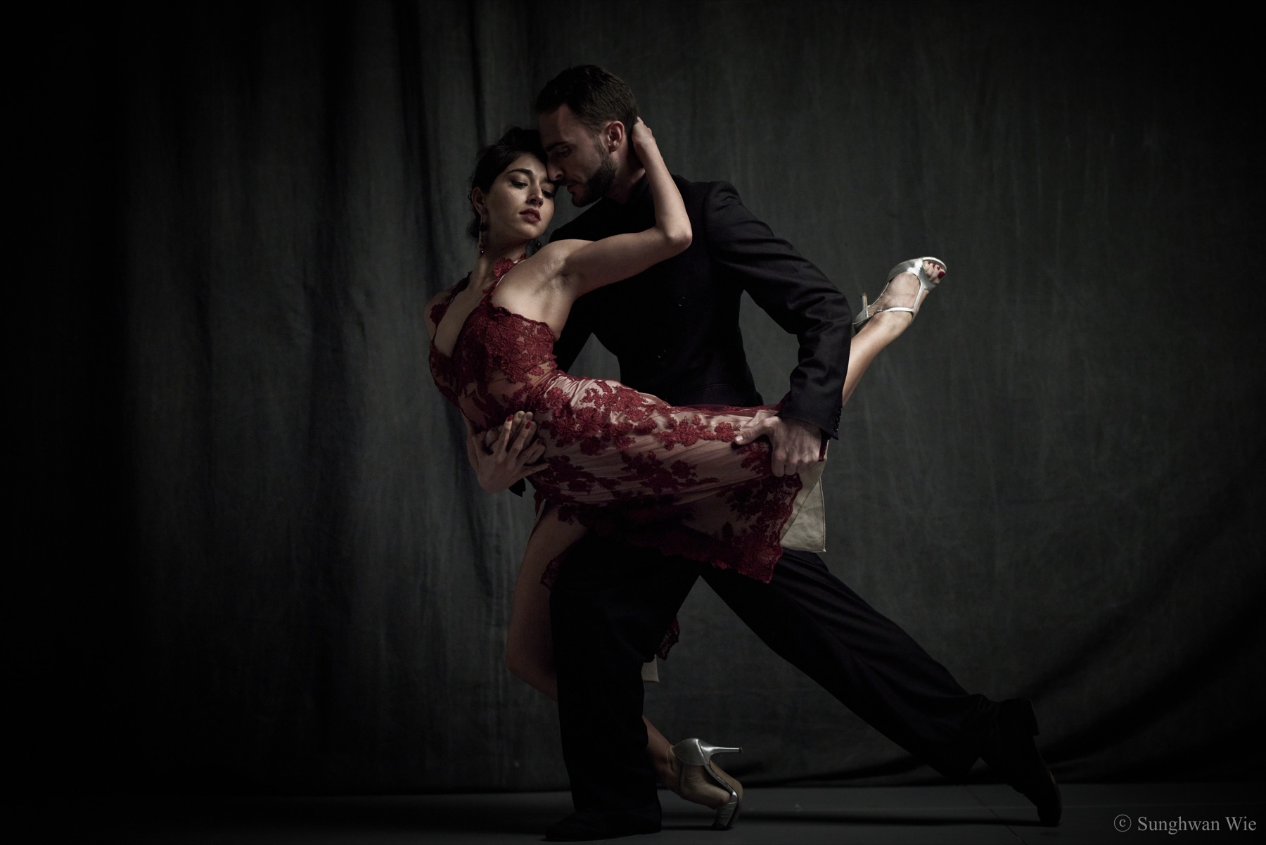Giampiero Galdi e Lorena Tarantino in un passo di tango
